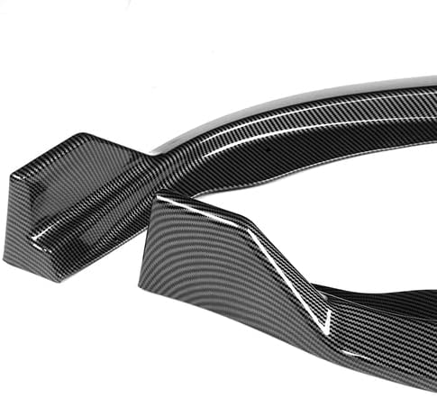 3 Pieces Front Bumper Lip Spoiler Splitter Side Body Kit Trim Protection Compatible with 2015-2017 Toyota Camry, 2016 (Painted Carbon Style)