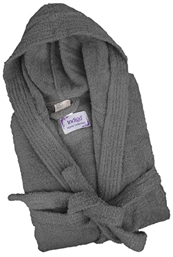 بليس كازا - روب حمام بغطاء للرأس للجنسين - 100% قطن، فائق ال...