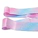 verkelly 2 Pcs Rhythmic Gymnastics Dance Ribbons with Wand - 78.7 Inch Dancing Ribbon Streamers for Artistic Dancing, Twirling Baton Training, and Party Favors
