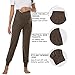 AMPOSH Women's Maternity Pants Stretchy Lounge Workout Sweatpants Casual Loose Comfy Pregnancy Joggers with Pockets(Heather Brown, S)