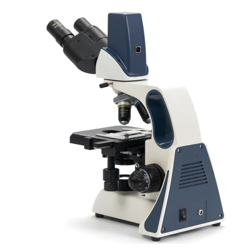 Image of SWIFT SW300 Binocular Compound Microscope,Built-in 3.0MP Camera,40X-1600X | Wide-Field 10X /16X Eyepieces,Siedentopf Head,Mechanical Stage,3W LED,Windows /Mac Compatible,for Student & Professional