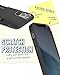 Smartish iPhone 11 Wallet Case - Wallet Slayer Vol. 1 [Slim + Protective] Credit Card Holder - Drop Tested Hidden Card Slot Cover Compatible with Apple iPhone 11 - Black Tie Affair