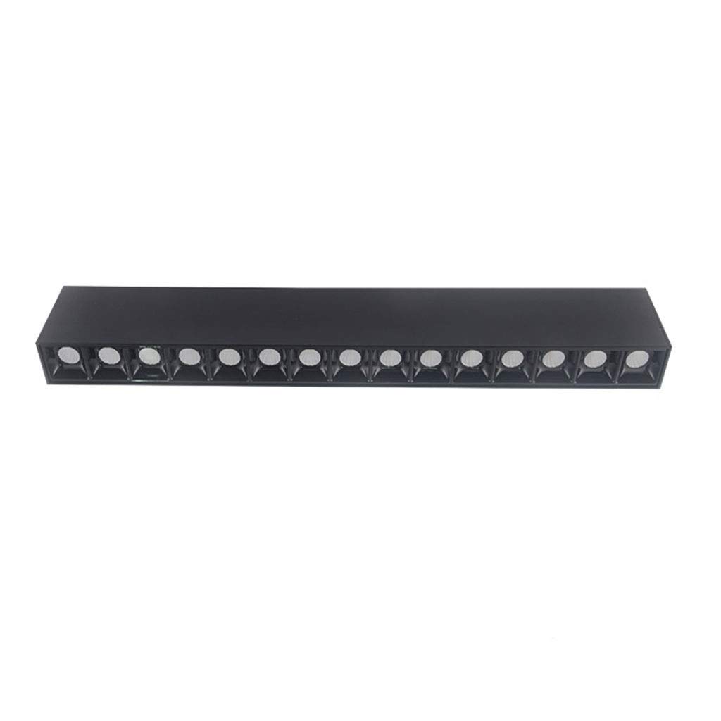 Foco empotrable de superficie lineal LED de 30W para iluminación de techos modernos