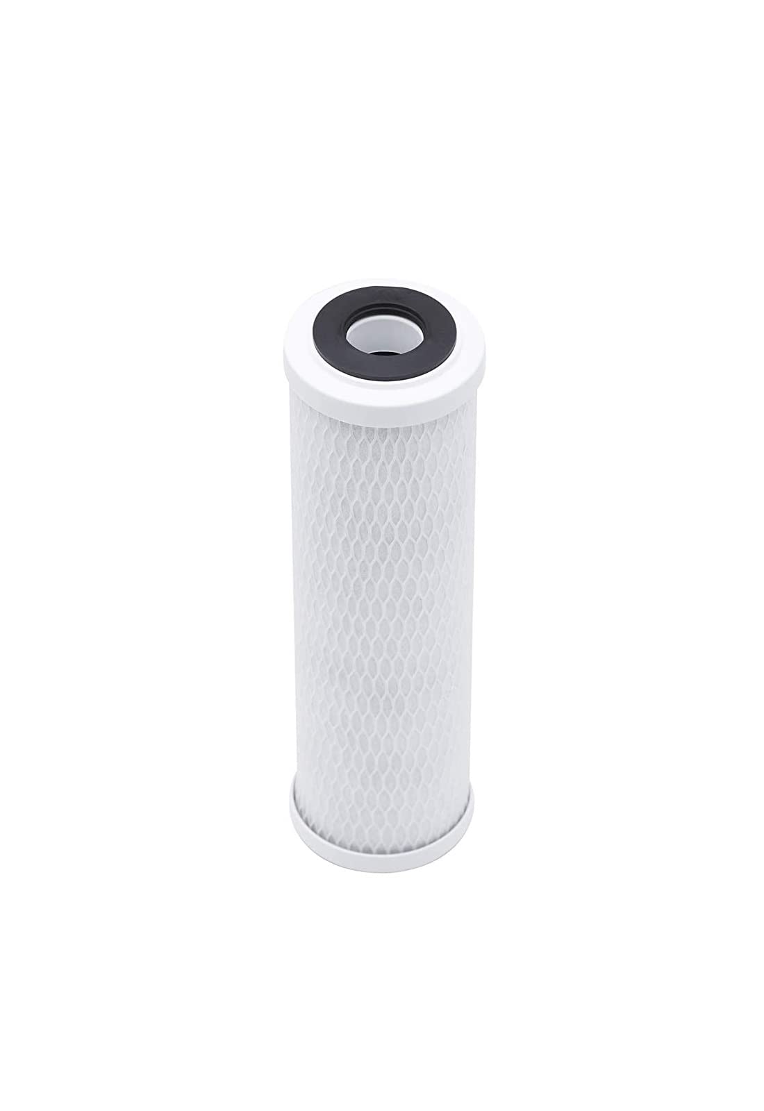 2 cartuchos de filtro agua bloque carbón activado CBC-10 10 pulgadas y 0,5 micrones for purificador en el sabor del agua. Fácil instalación