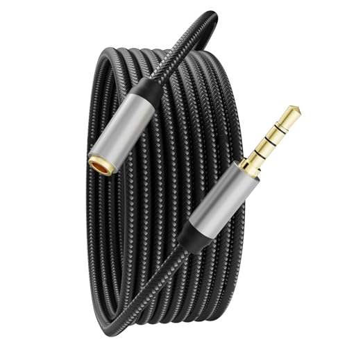 Audio Mic Extension Cable 3Ft 3.5mm Aux