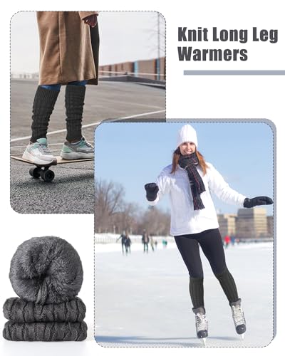 Image of Shihanee Fleece Leg Warmers Women