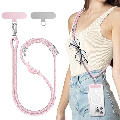 【Confezione e Servizio】la confezione include 1cordino per cellulare da collo, 1 accessori con logo, 2 distanziatori universali, Si prega di cliccare nel negozio SURPHY per darvi più scelte - SURPHY si impegna a darvi il miglior servizio!