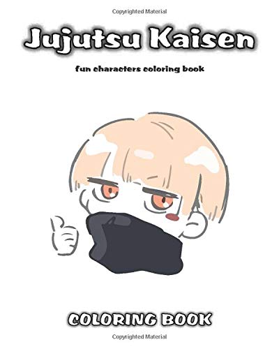 Jujutsu Kaisen Coloring Book: characters coloring book with High Quality Illustrations For Kids And
