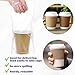 SHENLIU 1000 Pcs Handle Drinking Poly Bags, 1 Cup Handle Drink Carriers Plastic Carrier Bags Packaging Drink Cup Holder for Coffee Tea Beverage Juice Delivery Take Out Cups Carrier, 6