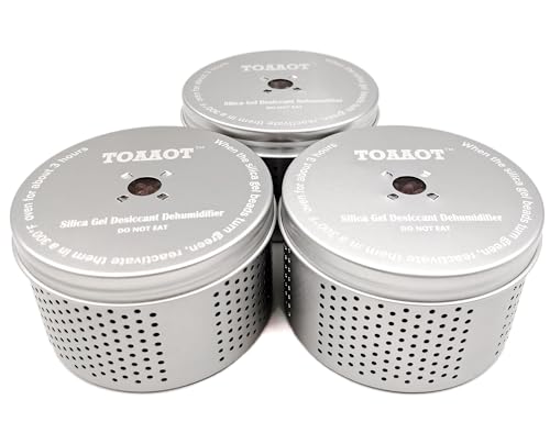 Gun Safe Dehumidifier, TOAAOT 200g Silica Gel...