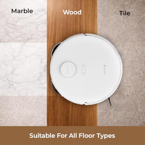 Image of Flow 300 Robot Vacuum 2025 New Launch| 8000Pa Suction | Auto Mop Wash & Hot Air Dry | Anti Tangle Brush 4..0 | Multi Floor Mapping | 10mm Mop Lift for Carpet | 3500+ sq ft