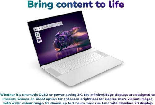 Image of NewDell 16 Premium (XPS16 2025) AI Laptop 16.3 inch OLED 4K UHD+ (3840x2400) TouchScreen Ultra 7 Processor 255H 32GB RAM 2TB SSD Geforce RTX 5070 8GB GDDR7 Graphics Backlit RGB-IR Cam Fingerprint Win Home