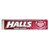 Halls Sugar Free Cherry Flavour with Clearing Menthol Action Sweets, 32g