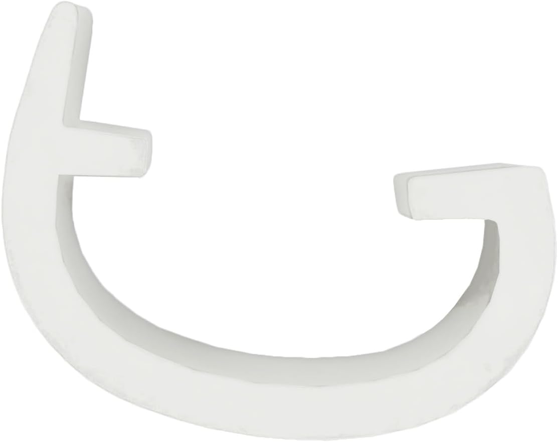 Automotive Authority LLC White RV Marine Camper Vinyl 3/4" x 100' Trim Molding Flexible Screw Cap Cover (100 ft, White)