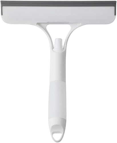 Glass Cleaner Squeegee, Shower Window Scraper, Spray Wiper Tool, Built In Bottle