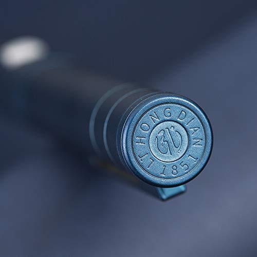 Hongdian Dark Blue Forest Fountain Pen Extra Fine Nib 0.38Mm Beautiful Tree Texture Excellent Metal Writing Pen #TOP6