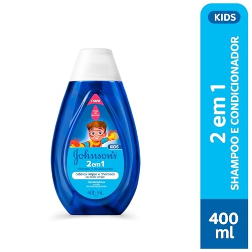 Johnson's Shampoo e Condicionador Infantil 2 em 1, 400ml