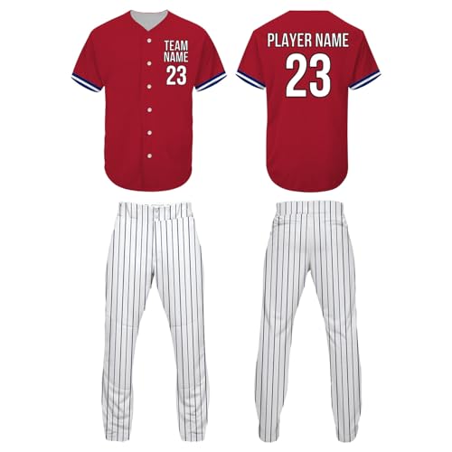 SGS Sports Gear Swag Custom College Baseball Uniform Set
