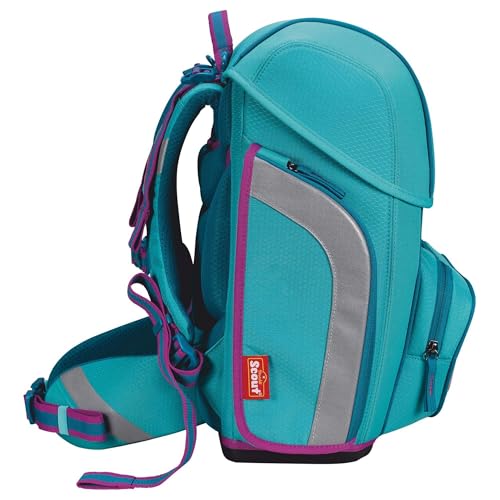 SCOUT sac d'école contre le mal de dos grâce au Basic Genius Set 4 pièces léger