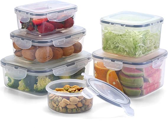 Amazon｜フレッシュキーピングボックス プラスチックタッパー 多機能