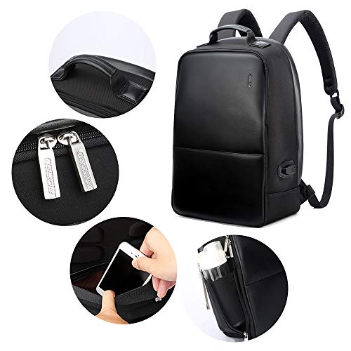 BOPAI 15.6 inch Business Anti Theft Backpack with USB Charging - FM Shot