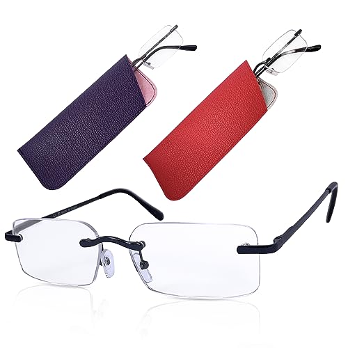 Vilma Store. Gafas de vista cansada hombre y mujer. Gafas de lectura graduación 1, 1.5, 2, 2.5 y 3 montura al aire unisex. Gafas para ver de cerca. Cómodas y ligeras diseñadas para uso continuado.
