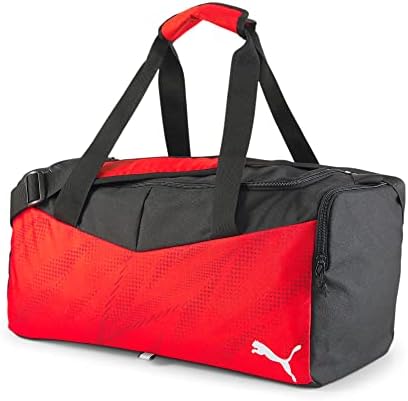 Puma Unisex Yetişkin individualRISE Small Bag, Puma Red-Puma Black, Tek Beden