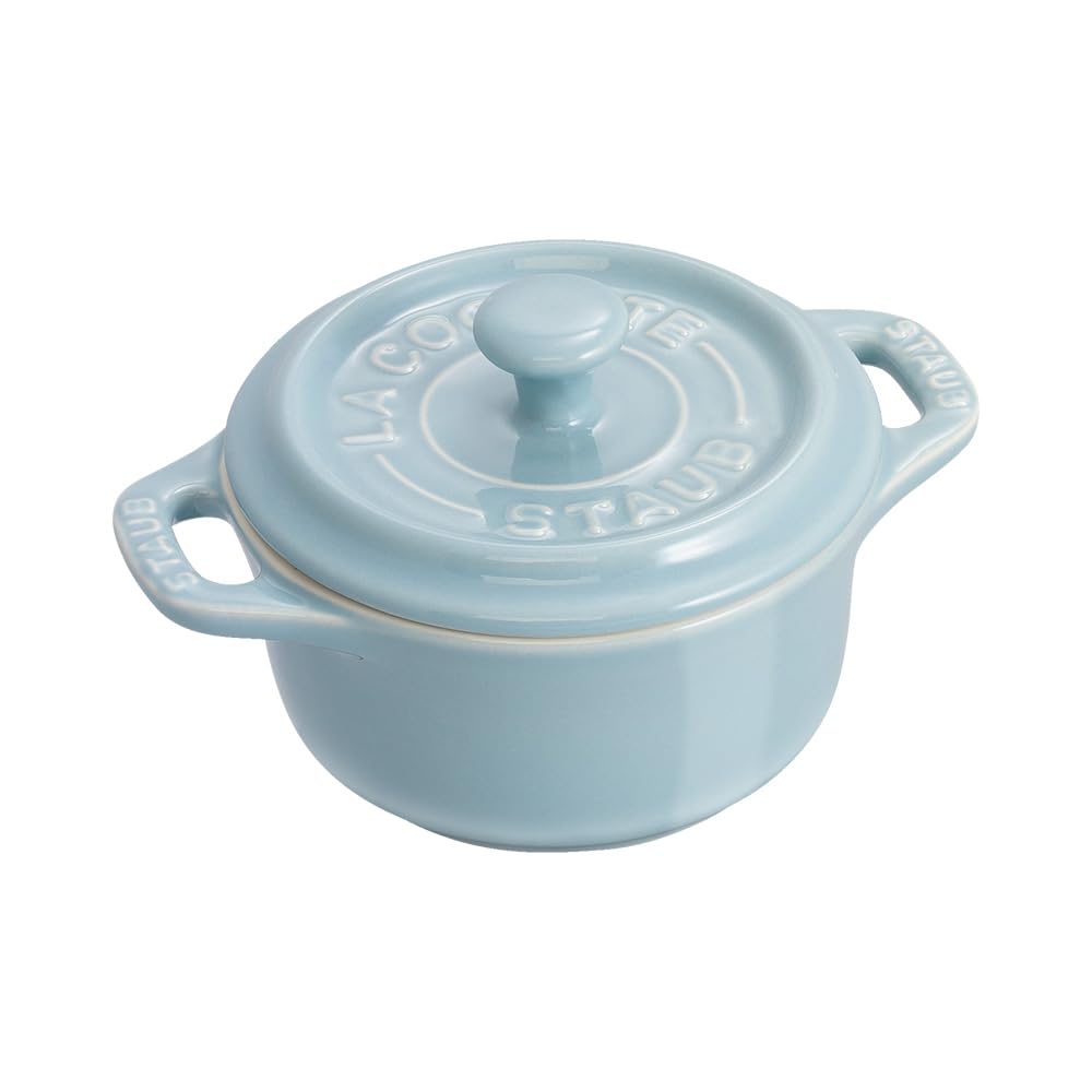 Staub Ceramique Cocotte Set Macaron, 6-tlg | rund | Keramik | gemischte Farben