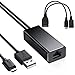 Produktbild USB LAN Adapter, USB 2.0 zu RJ45 Gigabit Ethernet Adapter, Netzwerkadapter 10/100/1000Mbps mit USB C Adapter für Windows XP/Vista/7/8/8.1/10, Mac OS, Chrome OS, Linux