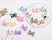 BIANHUAN Baby Hair Ties with Bows for Toddler - 1.2 Inch Elastic Ponytail Holders Small Hair Ties For Baby Girls Infants Hair Accessories 30 Pieces