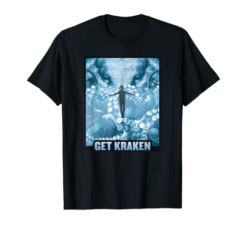 Obtener Kraken Sea Monster Tentáculos Pulpo Kaiju Criatura Camiseta