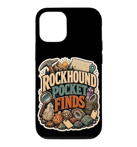 Rockhound Pocket Finds �z���̏W���[���A �X�}�z�P�[�X iPhone 12/12 Pro �p