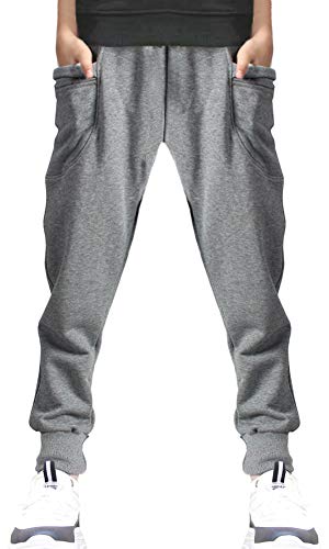 Image of Boy's Cotton Sweatpants, Age 4T-16 Years