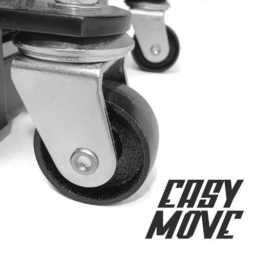 Maciste 700 - Ponte sollevatore moto cric idraulico, carico massimo 700 kg per motocicli, ATV, falciatrici, con pistone idraulico ammortizzato - 3