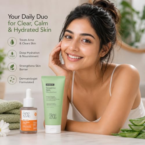 Aloe&Me Store Aloe&Me Clear & Calm Skincare Duo, 30ml + 50ml - Image 3