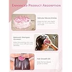 Rena Chris Scalp Massager Hair Growth: Scalp Scrubber Brush Tool with Double-Sided Soft Silicone Bristles, Head Skin Care Massage Treatment Exfoliator Dandruff Removal for Dry/Wet Straight/Curly Hair - Image 5