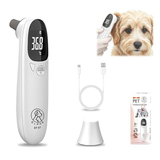Digitales Fieberthermometer für Haustiere