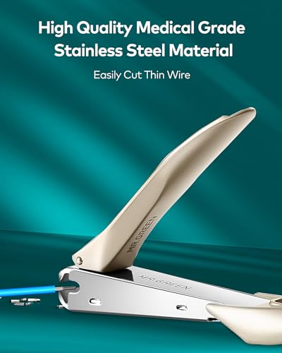 Cortador de uñas para Uñas Gruesas, Profesional con Colector, Acero Inoxidable de Grado Médico, fino y Duro.Juego de Cortauñas para Hombres y Mujeres - imagen 9