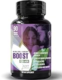 Jadee Natural Booster for Women - Desire Female Enhancement Pills - Mood Booster for Women - 90 Capsules of Pure Energy, Vitality, Reduce Dryness, Balance Hormones, PMS and Menopause Relief