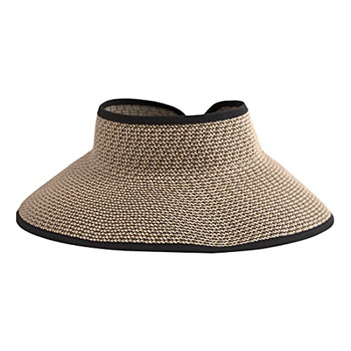 San Diego Hat Companys Signature Womens Ultrabraid Large Brim Visor
