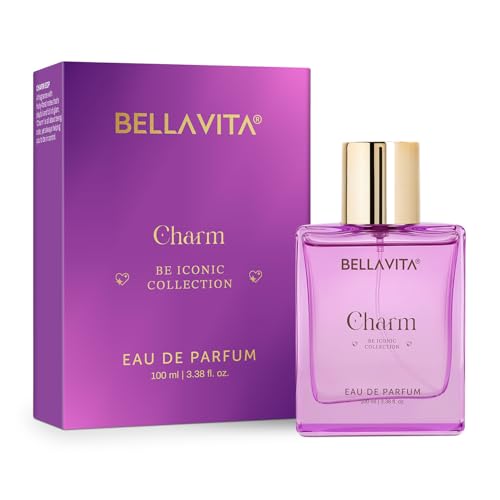 Image of BELLAVITA Charm EDP | Perfume for Woman | Long Lasting | 100ml | Fruity & Floral Scent | Premium Perfume for Women