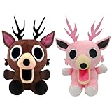 WMFASBAG 99 Nächte im Wald Plüsch, Süßer REH-Plüschfreund, Sammlerfreundliches Kuscheltier for Gaming-Fans und Kinder zu Weihnachten, Geburtstag und Umarmungen