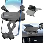 LUNQIN Car Phone Holder Mount for 2015-2023 Porsche Macan and 2019-2023 Porsche Cayenne Auto Accessories Interior Decoration Mobile Cell Smartphone Bracket