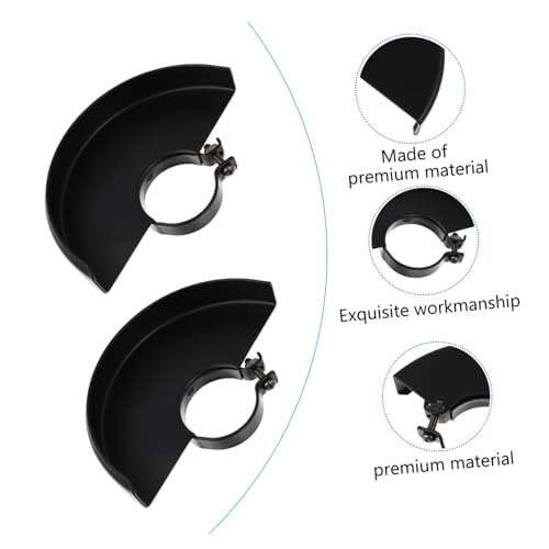 Cubierta de metal para amoladora angular juego de 2 piezas protector de seguridad de corte 7