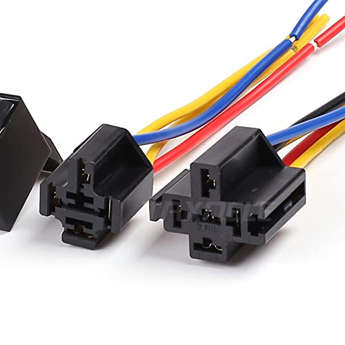 Relé automotriz universal JD1914 12V 40A con sellado estanco premium 7