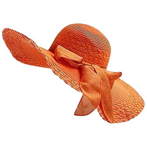 BUKINIE Wide Brim Beach Sun Hat Cover