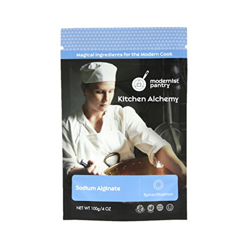 Pure Sodium Alginate (Molecular Gastronomy) ? Non-GMO ? Vegan ? OU Kosher Certified- 100g/4oz