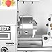 Mechmaxx 10'' x 22'' Industrial Metal Lathe Machine High Precision Benchtop 1.5HP Brushless Motor 0-2000 RPM Variable Speed Metal Working Machine Small Lathe,1022V