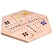 AmishToyBox.com Maple Hand-Painted Double-Sided Aggravation Game Board, 16