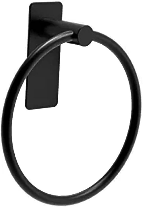 304 Stainless Steel Towel Ring Bathroom Bathroom Free Punch Kitchen Without Rusty no Fading-C1 Stainless Steel Bath Towel Rack Towel Ring (C1)
